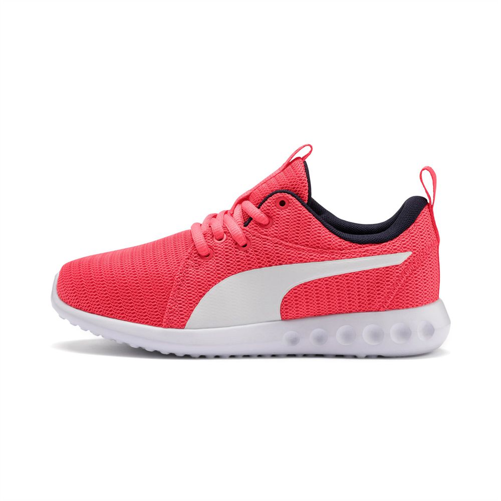 Puma Carson 2 Lány Sportcipő - Korall/Sötétkék ( Hungary - RZDSF2653 )